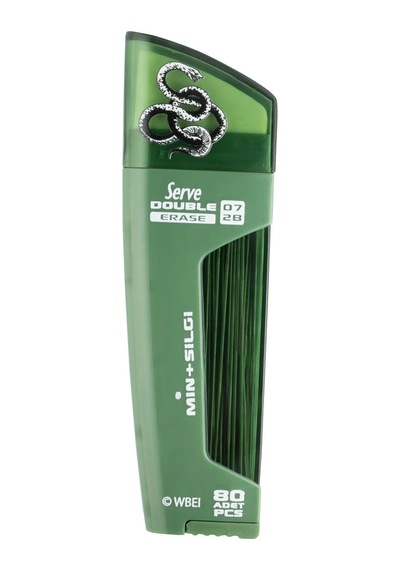Double Erase Min & Silgi 07mm - Harry Potter Serisi - Slytherin