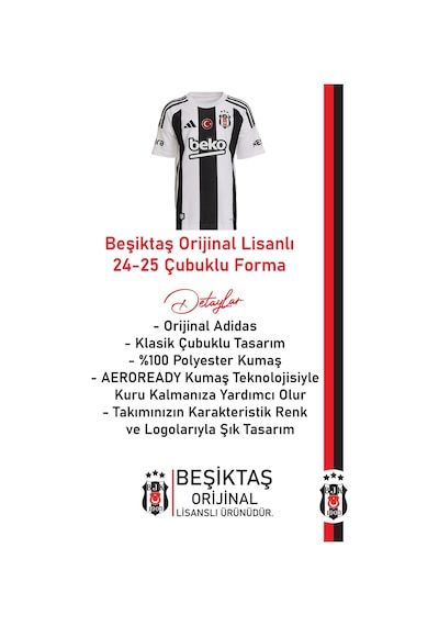 Beşiktaş 24-25 Çubuklu Forma Kişiye Özel Ahşap Kutulu 001