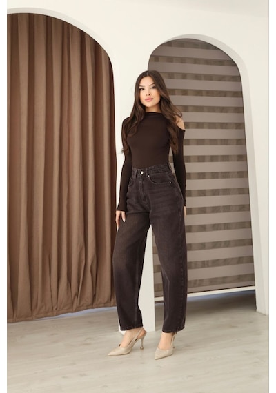 Modanida Kadın Kahverengi Jean Kot Pantolon Yüksek Bel Yıkamalı Mom Jeans Kot Pantolon Kahverengi Kahverengi Modanida Kadın Kahverengi Jean Kot Pantolon Yüksek Bel Yıkamalı Mom Jeans Kot Pantolon Kahverengi Kahverengi