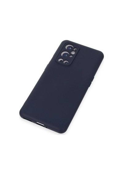 Cosmotex Newface One Plus 9 Pro Kılıf Nano İçi Kadife Silikon - Lacivert