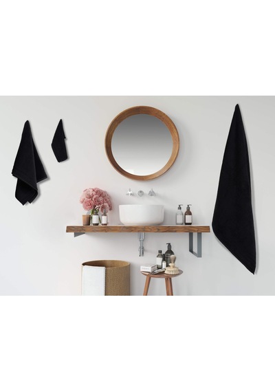 %100 Pamuk 6 Parça Microcotton Mutfak Havlusu / El & Yüz Havlusu / Banyo Havlusu Seti Hürsan Saphir Çok Renkli