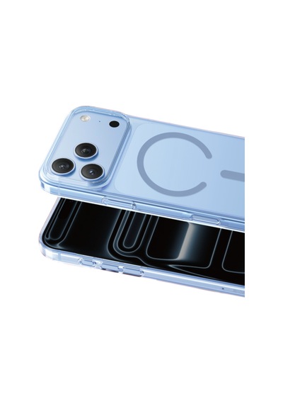 Keephone Apple İphone 18 Pro Max Uyumlu Magsafe Arka Koruma Kılıf - Mavi