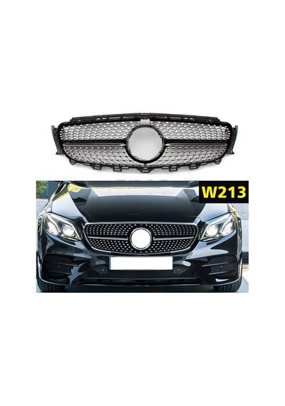 Mercedes W213 E Serisi Diamond Ön Panjur Izgara 2016-2019 Arası