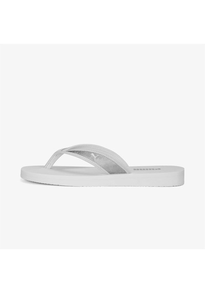 Puma 389107-02 Sandy Flip Space Metallics Kadın Beyaz Spor Terlik Beyaz