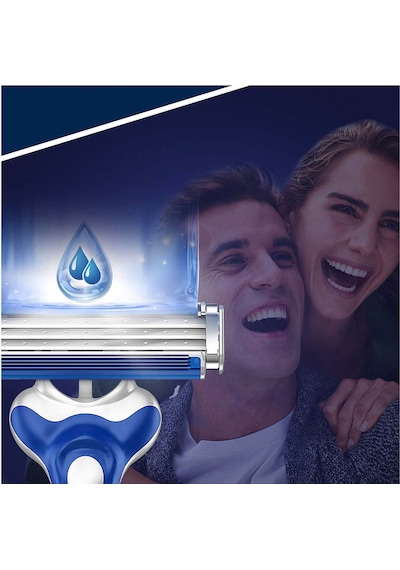 Gillette Blue3 Comfort Kullan-At Tıraş Bıçağı 8'li