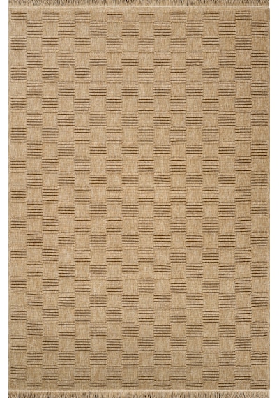 Kaşmir Halı Kilim/Jüt Side V2 100x200 CM Salon Mutfak Halısı Yolluk Kilim