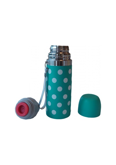 Sema Baby Puantiyeli Bebek Termosu 350 ML - Mavi