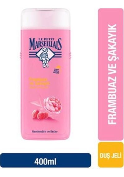 Le Petit Marseillais Frambuaz-Şakayık Duş Jeli 400 Ml