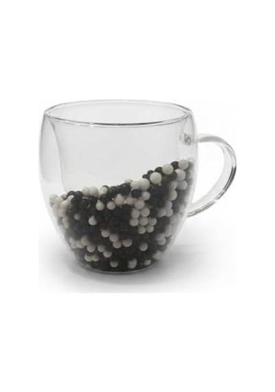 Çift Cidarlı Cam Kupa Seti Isı Yalıtımlı Kulplu Borosilikat Kupa Soğuk & Sıcak İçecek Termal Kupa Espresso Latte Çay Bardağı Seti-siyah,beyaz,-bjk Taraftar Aeropress