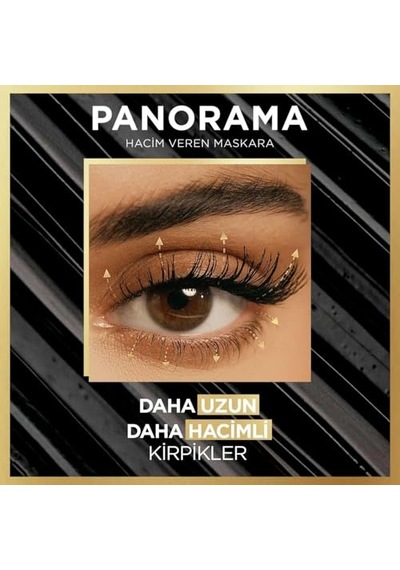 L'oreal Paris Panorama Hacim Veren Maskara - Siyah 00