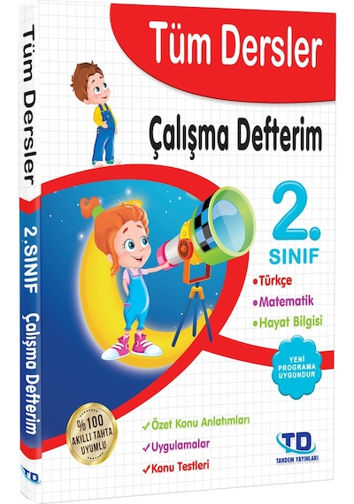 2. Sınıf Tüm Dersler Çalışma Defterim