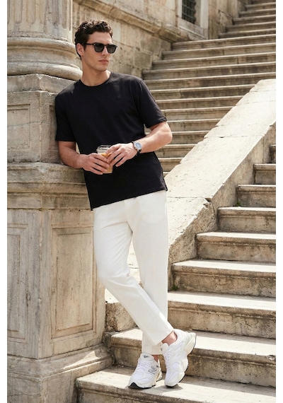 Buratti Erkek T Shirt 5904028 Siyah Siyah
