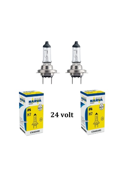 Narva H7 24V Standart Ampul No:48728 2'Li