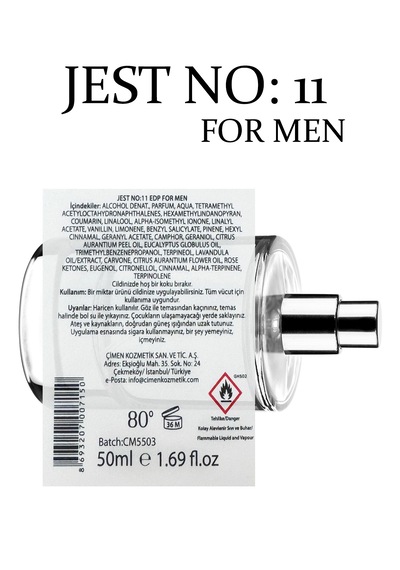 Jest No:11 Edp For Men