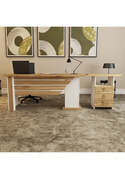 Kalender Dekor Ophira-1-3 Ofis Büro Masası Takımı Oph02