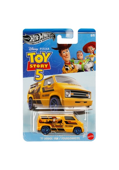 Hw Film Arabaları Özel Seri Custom / Personnalıse 77 Dodge Van / Çok Renkli
