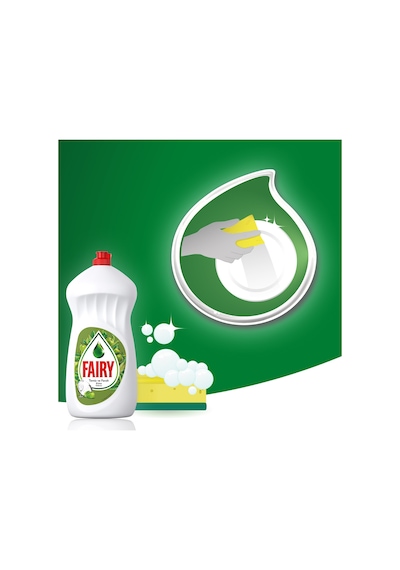Fairy Elma Kokulu Elde Sıvı Bulaşık Deterjanı 3 x 650 ML