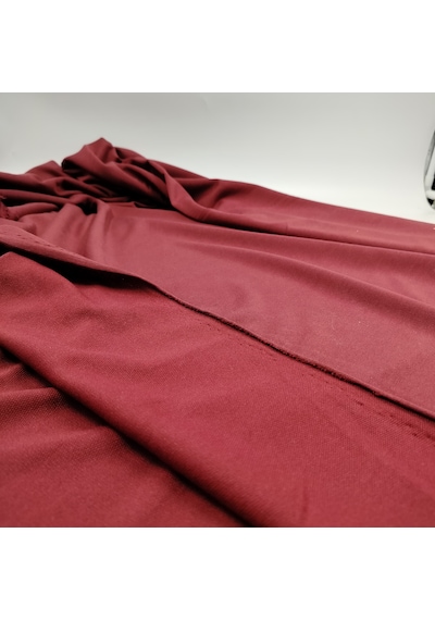 İki İplik Kumaş Bordo