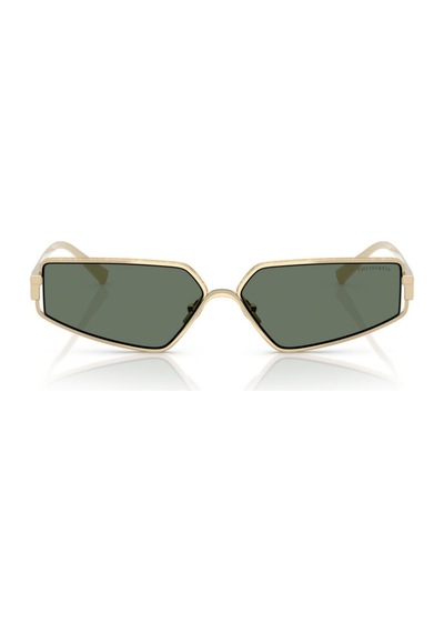 Tiffany Co. Tf 3113kb 62243h 60 Kadın Geometrik Gold Metal Güneş Gözlüğü Altın