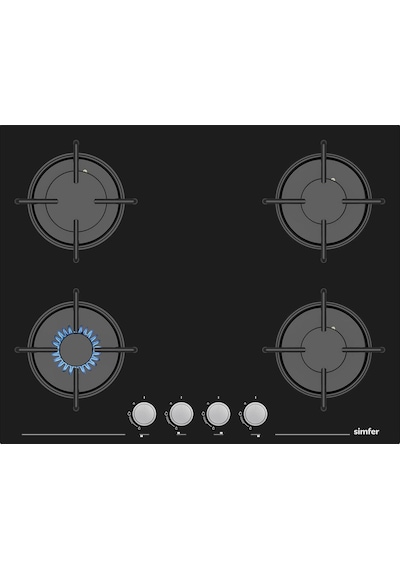 Simfer 11 Fonksiyon Steam Master Siyah 3'lü Ankastre Set (8244 Fırın + 3653 Ocak + 8738 Davlumbaz)