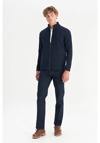 Wrangler Erkek Sweat W2520533 410 Lacivert Lacivert