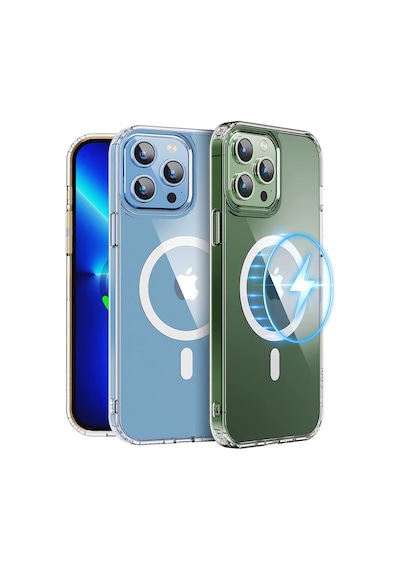 Apple Uyumlu iPhone 13 Pro Kilif 6.1 Inç Seffaf Magsafe Kamera Korumali 556399814