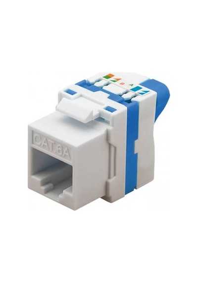 Cat6 Utp Keystone Jack 180 Derece Çevirmeli Tip - 1 Adet