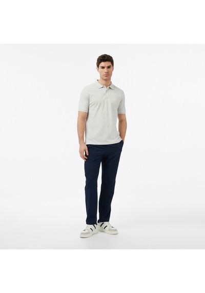 Nautica Erkek Gri Regular Fit Polo Yaka T-shirt Düz K65002t Gri