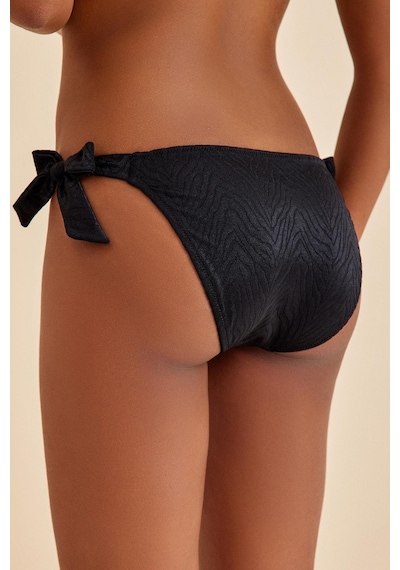 Amarelle Bali Siyah Yandan Bağlamalı Bikini Alt Siyah