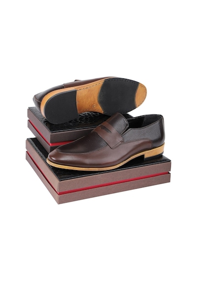 Ducavelli Milazzo Hakiki Deri Erkek Klasik Ayakkabı, Loafer Klasik Ayakkabı