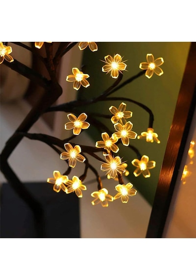 Greentech Dekoratif Kiraz Ağacı Masaüstü Usb Led Lamba/gt-cl16 Çok Renkli