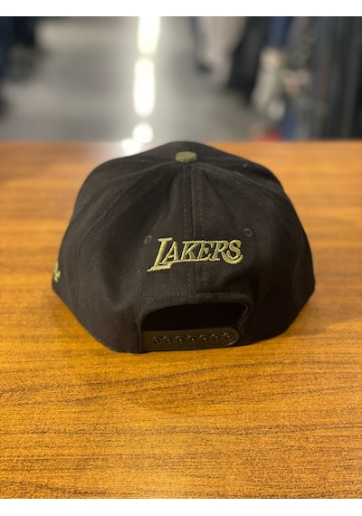 Hamze La Los Angeles Hiphop Snapback Rapper Baseball Drip Şapka Cap Siyah - Haki