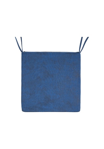 50x50x8cm Sandalye Minderi Dayanaklı Fermuarlı Yıkanabilir Kumaş Bahçe-balkon Minderi 1adet Mavi Mavi