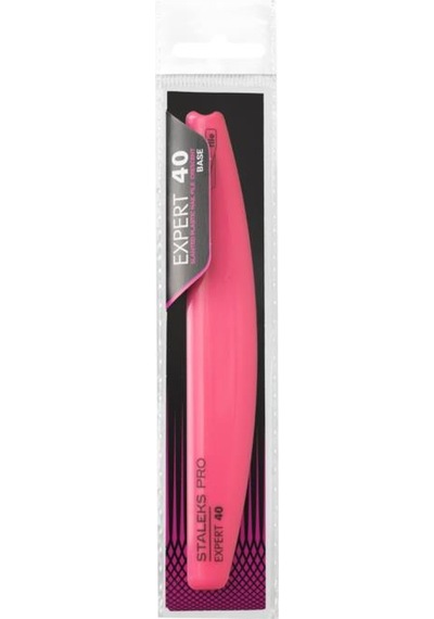 Staleks Giydirmeli Zımpara Tabanı Plastik Yarımay Pembe