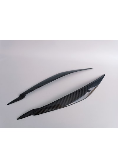 Bmw X6 Karbon Fiber Ön Far Kaşı 1 Çift 2008-2015