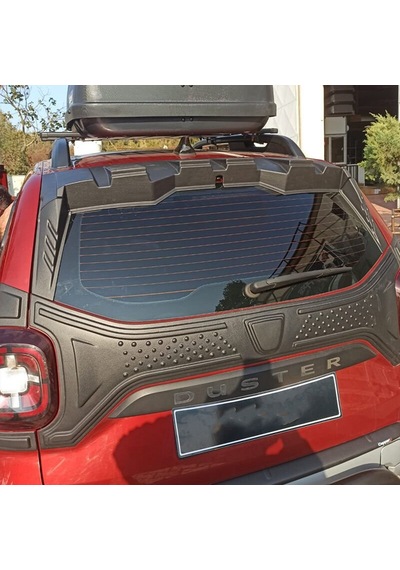 Dacia Duster 2018-uyumlu Yedek Parça Arka Cam Spoiler 3 Prç