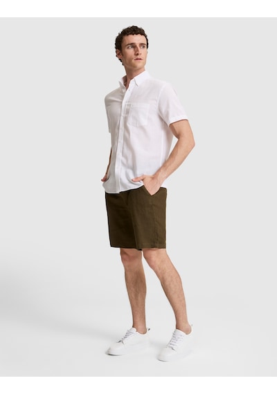 Pierre Cardin Erkek Beyaz Gömlek Kısa Kollu 50320916-vr013