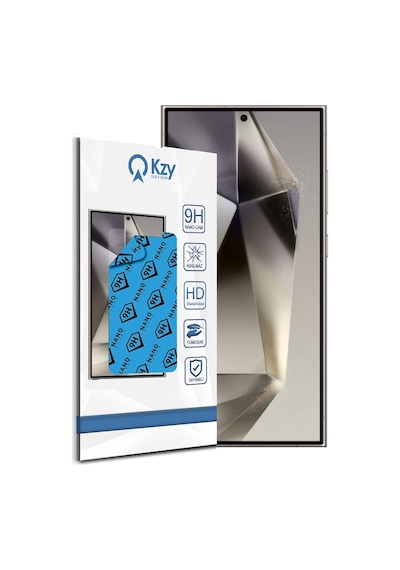 Samsung Galaxy S24 Ultra İle Uyumlu Nano Ekran Koruyucu Kırılmaz Esnek Cam