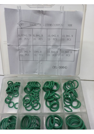 Klima O Rıng Seti Nbr 120 Parça 8 Tip