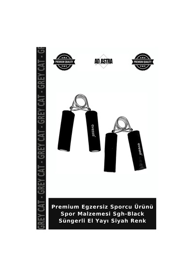 Premium Egzersiz Sporcu Ürünü Spor Malzemesi Sgh-black Süngerli El Yayı Siyah Renk Belirtilmemiş