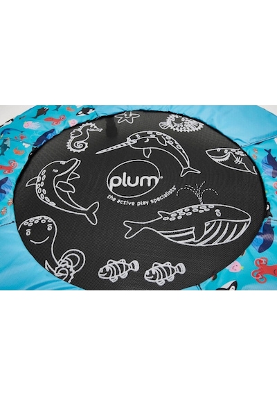 Plum Sesli Trambolin - Ocean Çok Renkli