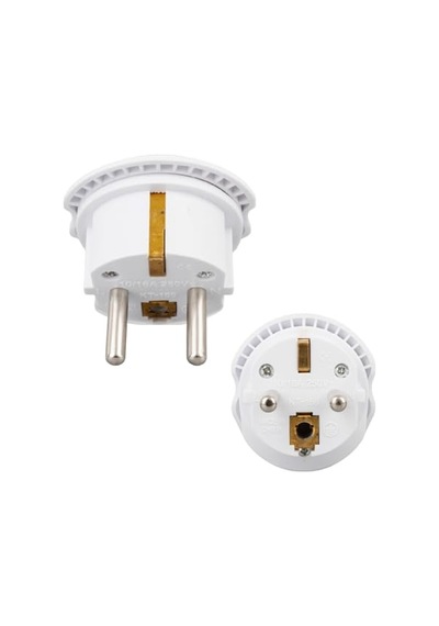 Amber Led Universal Seyahat Adaptörü - Amerikan, İngiliz Ve Avustralya Fişi Dönüştürücü - 16a 250v Kompakt Tasarım 2 Adet