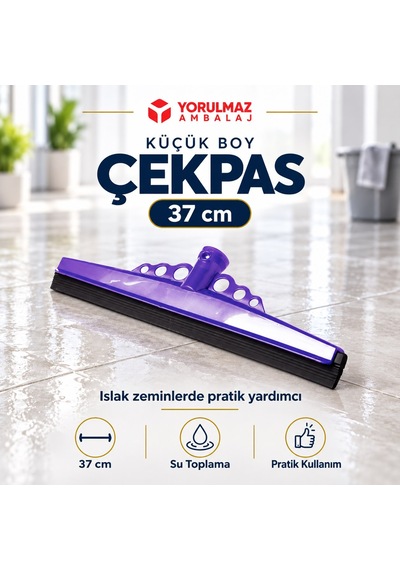 Çekpas Küçük 37 Cm Z160 Zambak Yer Çekçeği, İz Bırakmayan Temizlik