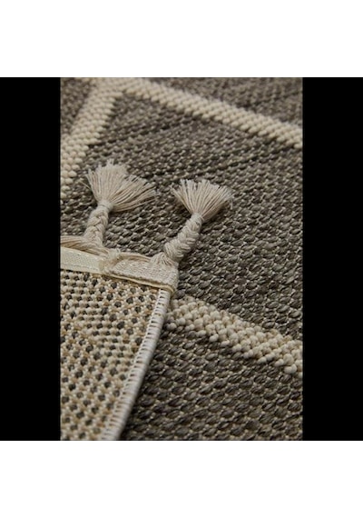 Hoom Rugs Bukle 1409 Gri İskandinav Halı