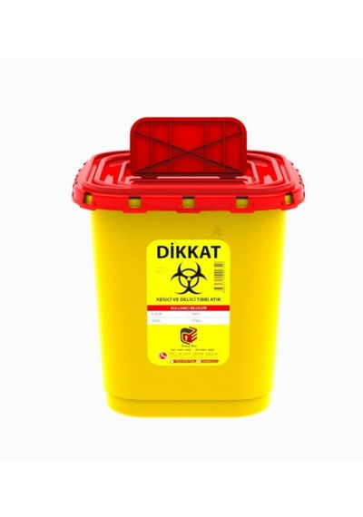 30 Lt Köşeli Atık Kutusu 10 Adet