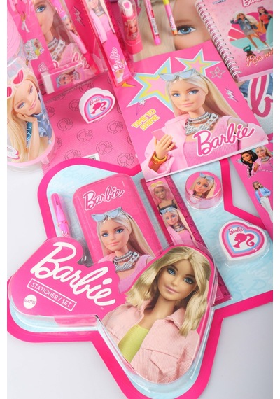 X Dekomus Lisanslı Barbie Deniz Kızı Collection Premium Full Kırtasiye Seti Okul,termoslu Beslenme Ve Kalem Çantası,beslenme Kabı,matara Altın