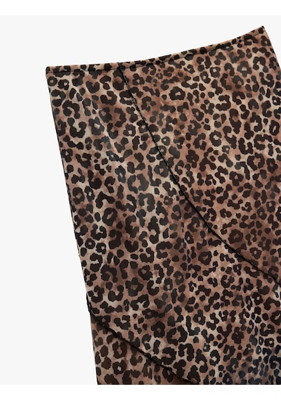 Koton Asimetrik Kesim Katlı Leopar Desenli Midi Etek Kahverengi Desenli 6wal70028ık Kahverengi Desenli Koton Asimetrik Kesim Katlı Leopar Desenli Midi Etek Kahverengi Desenli 6wal70028ık Kahverengi Desenli