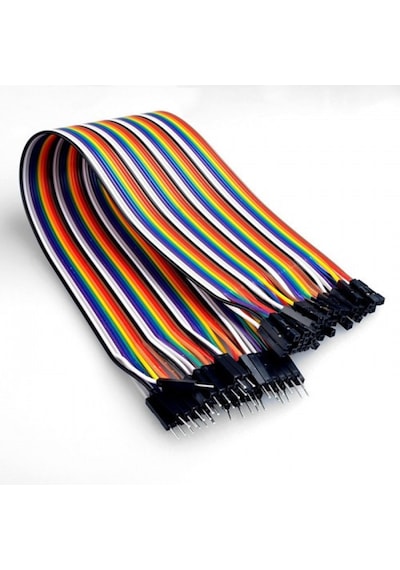 20 Cm 40 Pin Dişi-erkek Jumper Kablo