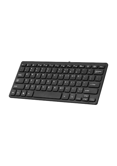 K1000 Mini Klavye 78 Tuşlu Mini Klavye Usb Powered Kablolu Klavye Çikolata Klavye Taşınabilir