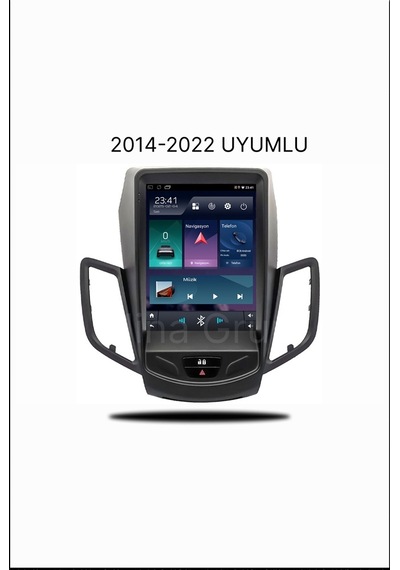 Snp Serisi Ford Fiesta Uyumlu 9.7" Tesla Multimedya Android Teyp 2009-2017 6-128 Gb 9.7''